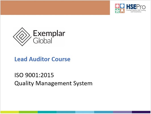 ISO 9001:2015 Lead Auditor Course