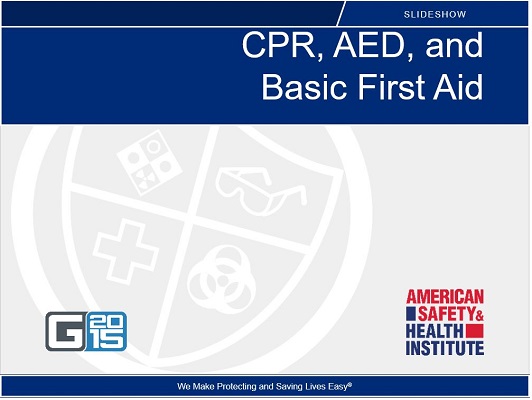 Basic First Aid, CPR, and AED Training